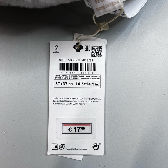 NWT Zara Home Kids Plush Blue Glasses OS - Picture 7 of 8